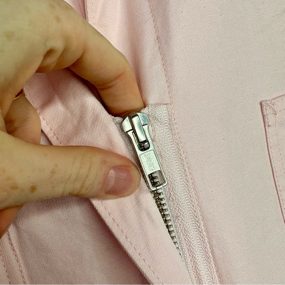 NWT MSRP $178 Outerknown Station Jumpsuit in Light Sunset Blush Pink Size XL - Picture 9 of 10